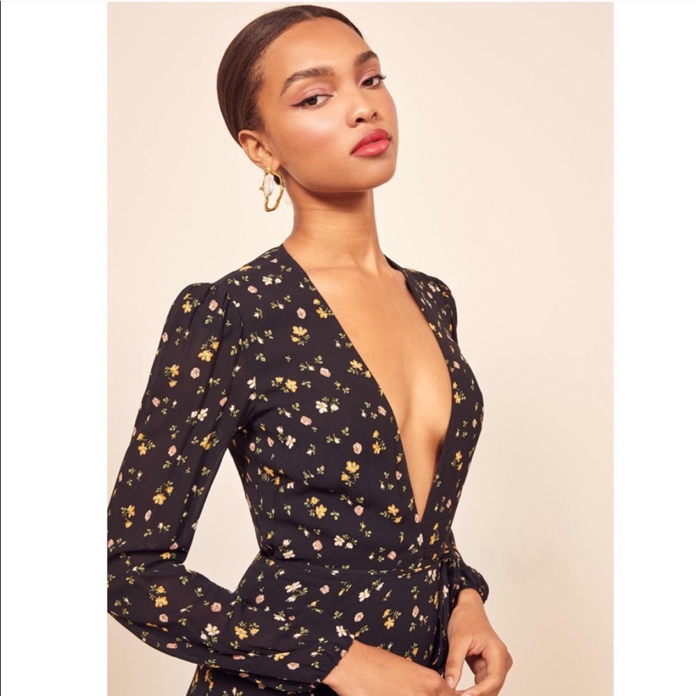 Reformation Milan dress in Venezia